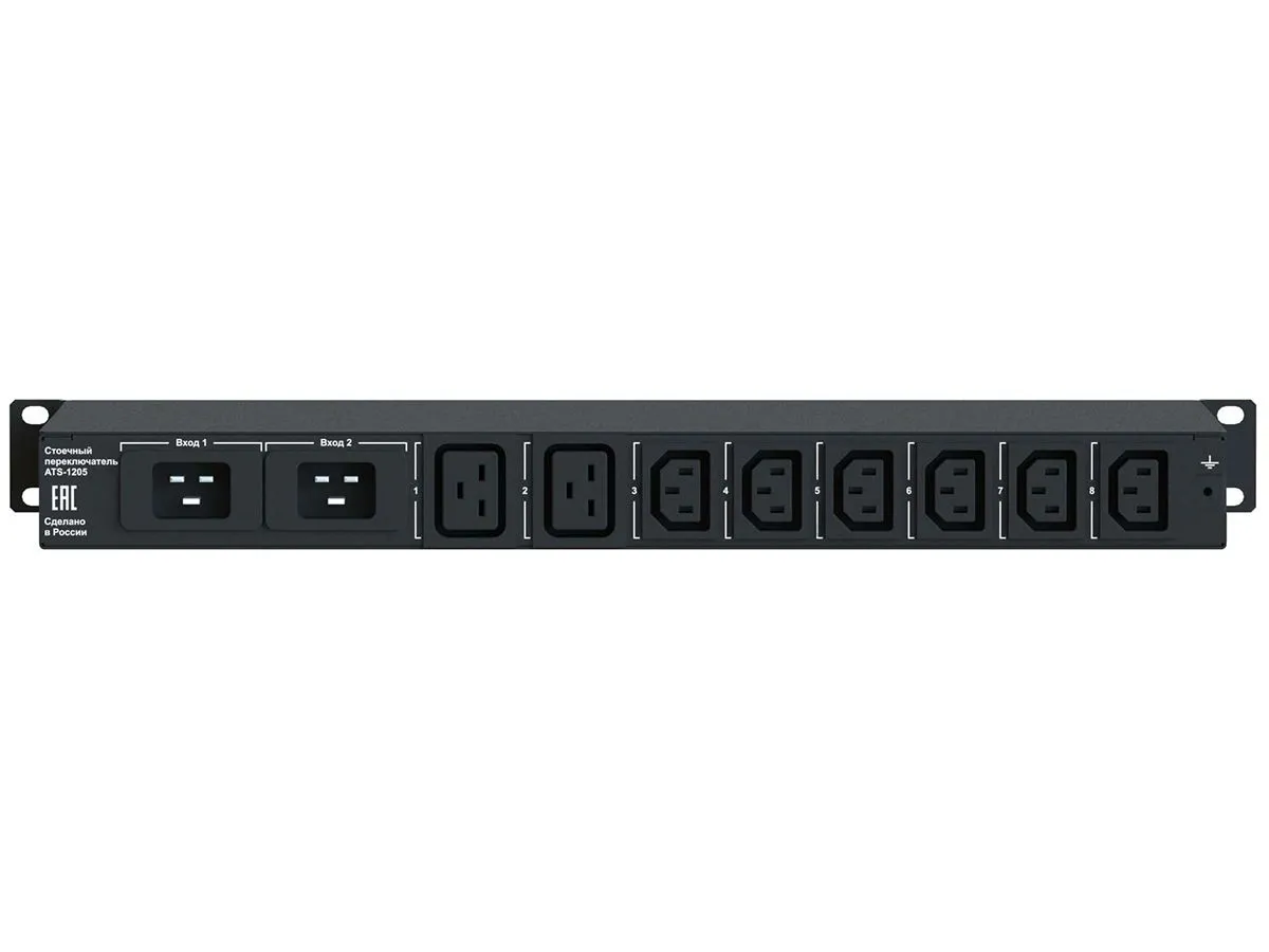 Автоматический стоечный переключатель Elemy ATS-1205/16