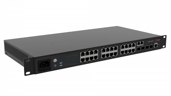 Управляемый коммутатор уровня L3 light Qtech QSW-4610-28T-AC-RPS, 24 порта