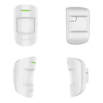 Ajax MotionProtect Plus - беспроводной датчик движения с микроволновым сенсором и иммунитетом к животным