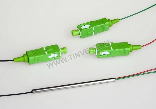 Сплиттер оптический FC/UPC 3 разъема  WDM 35 dB