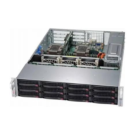 Платформа Supermicro 2U SYS-6029P-WTRT, Два процессора Intel  Xeon Scalable, DDR4, 12x3,5" HDD SATA, 2x10Gbase-T