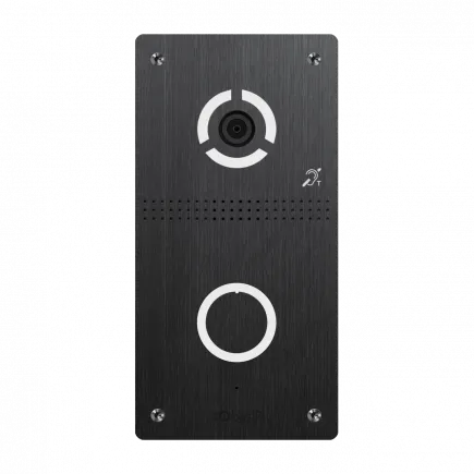 IP вызывная панель BAS-IP AV-04FDIP SILVER / BLACK