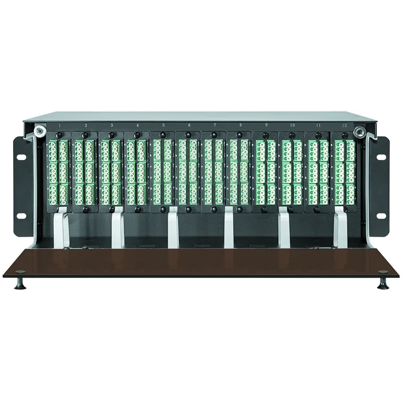 Коммутационная панель 4U под MPO кассеты