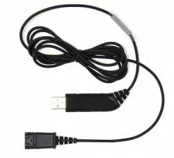 JPL-BL-05NB - шнур-переходник на USB 2.0 с разъемом QD для подключения гарнитур к ПК (USB-A)