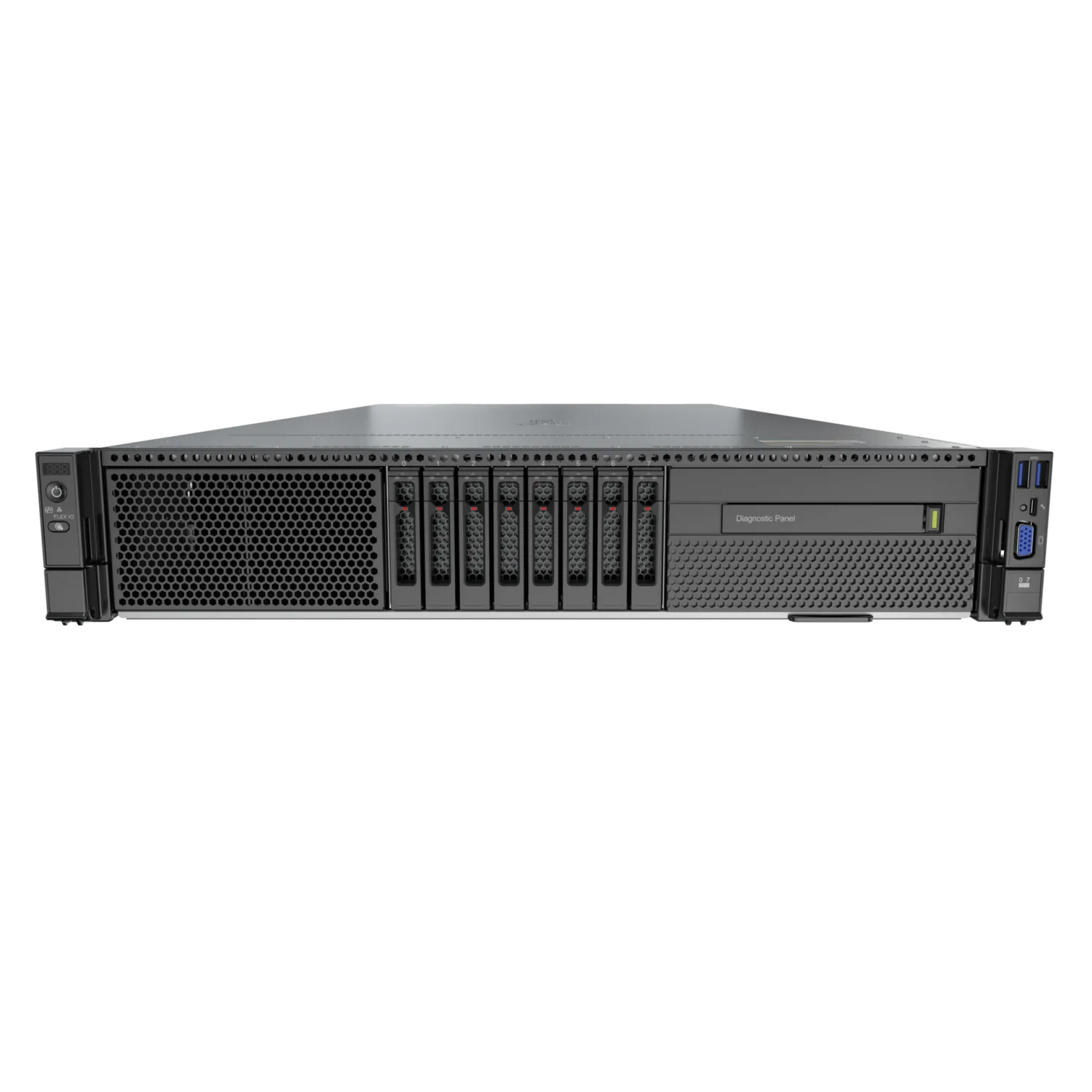 Серверная платформа xFusion 2488H V7, 2U, 4xScalable Gen4/5, 64xDDR5, 8xSFF SAS/SATA, резервируемый БП