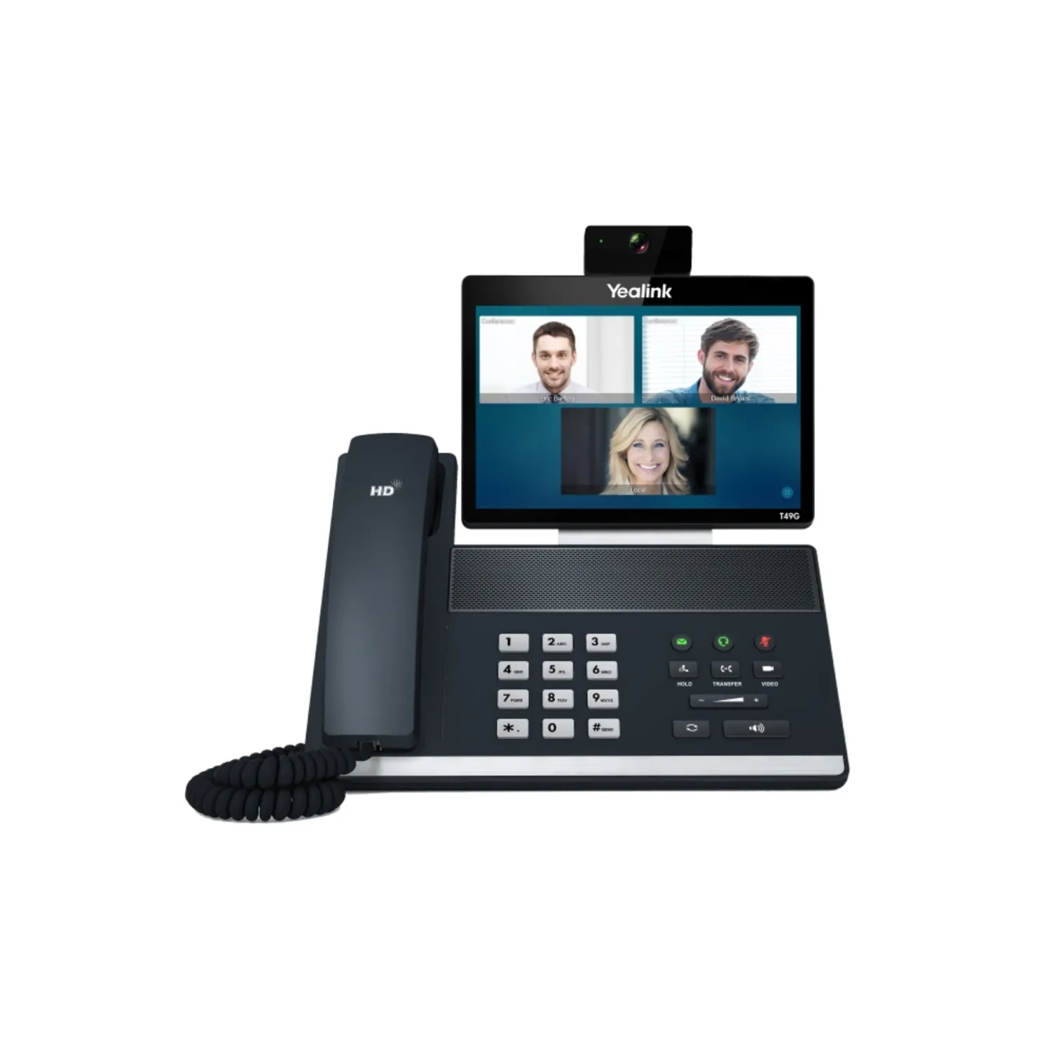 SIP-телефон Yealink SIP VP-T49G,видеотерминал, Wi-Fi, Bluetooth, HDMI, с камерой, с БП