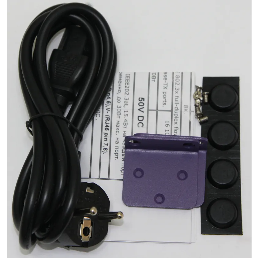PoE коммутатор PUS-154-24-2 26-портовый неуправляемый 802.3af  24*10/100BASE-TX + 2*1000 Комбо (неполная комплектация)