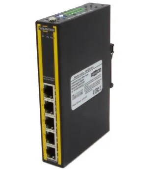 Symanitron SWDT-50-M12 неуправляемый промышленный коммутатор