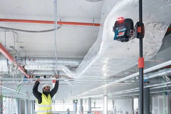 Лазерный уровень Bosch GLL 3-80 C + вкладка под L-BOXX (0.601.063.R00)