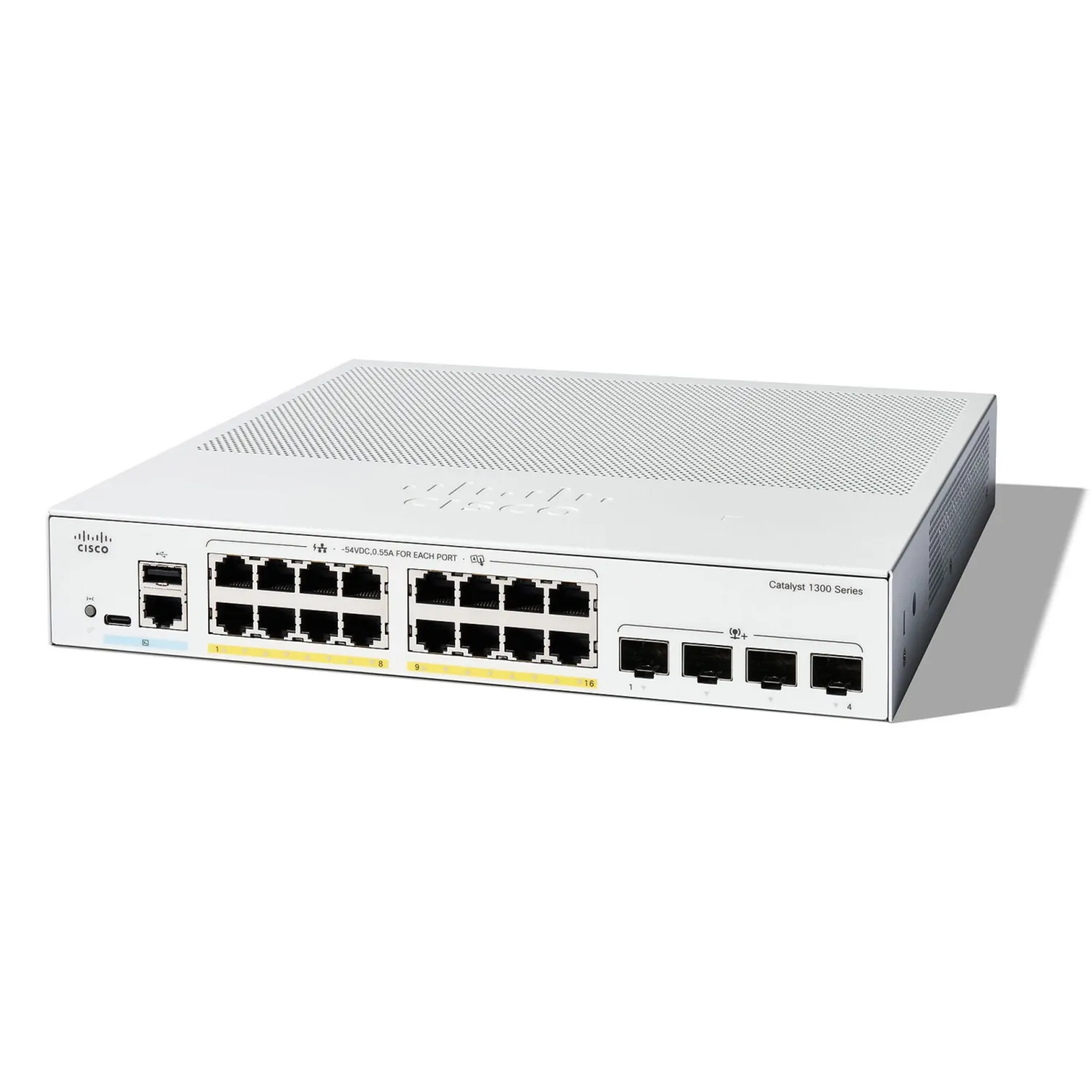 Коммутатор Cisco Catalyst C1300-16P-4X