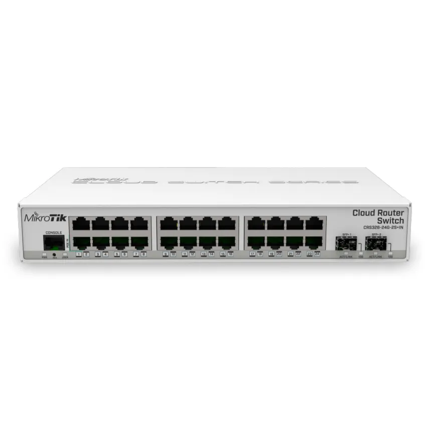 Коммутатор Mikrotik Cloud Router Switch CRS326-24G-2S+IN