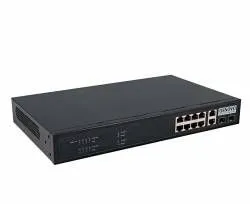 Коммутатор OSNOVO SW-60822/B(150W), 10 портов