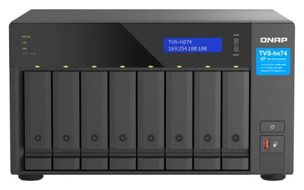 Сетевой RAID-накопитель TVS-h874