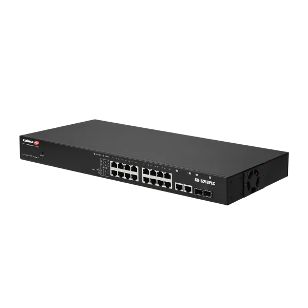 Коммутатор Edimax GS-5216PLC 16 портов GbE PoE+