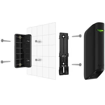 Ajax MotionProtect Curtain - беспроводной датчик движения-штора для помещений