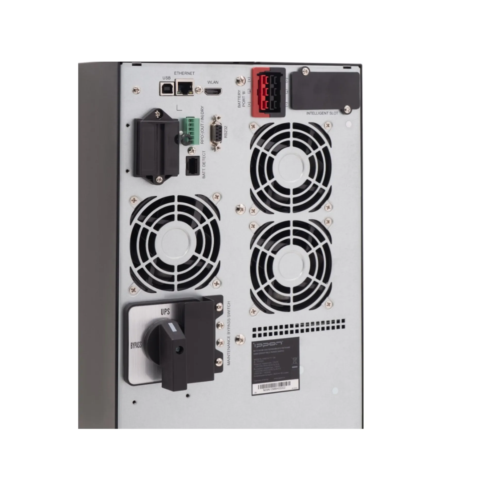 Источник бесперебойного питания Ippon Innova T II 10K 10000Вт 10000ВА черный