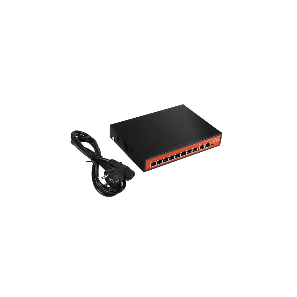 Коммутатор неуправляемый Wi-Tek PS210G v2