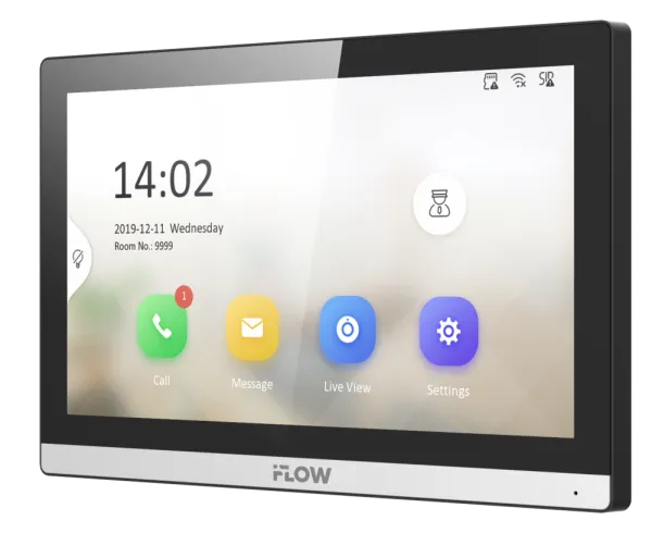 IP видеодомофон iFLOW F-VI-3445IPWE1 7“ WI-FI