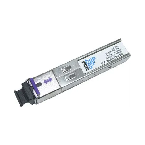 Оптический модуль SFP 2.5G WDM, дальность до 40км (18dB), 1550нм