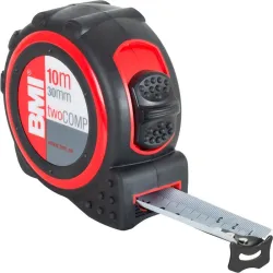 Измерительная рулетка BMI TAPE twoCOMP MAGNETIC 10 M