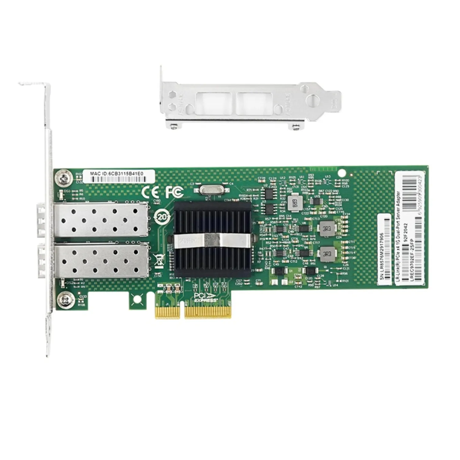 Сетевая карта LR-Link 2 порта 1000Base-X LREC9702EF-2SFP