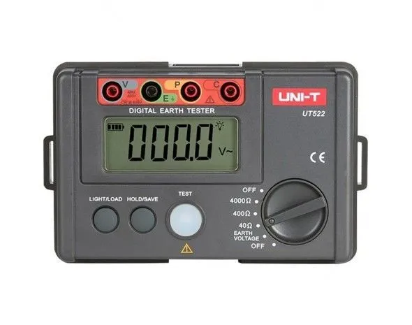 Измеритель сопротивления заземления UNI-T UT522 до 4000Ом