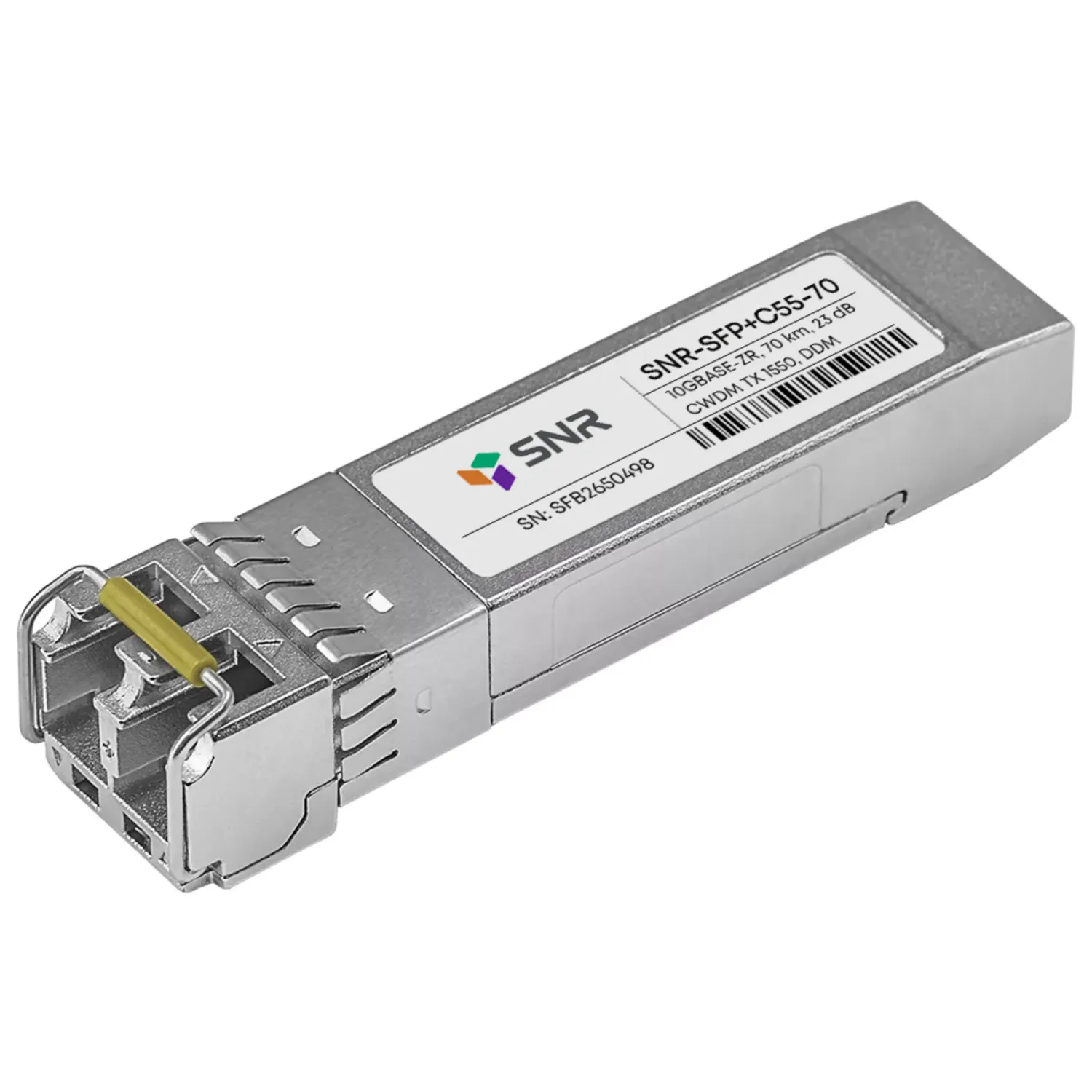 Модуль SFP+ CWDM оптический, дальность до 80км (23dB), 1550нм