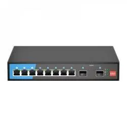 Неуправляемый PoE коммутатор Scodeno S200-10GP-S2-AC 8x10/100/1000 Base-T + 2x1000M Base-X SFP