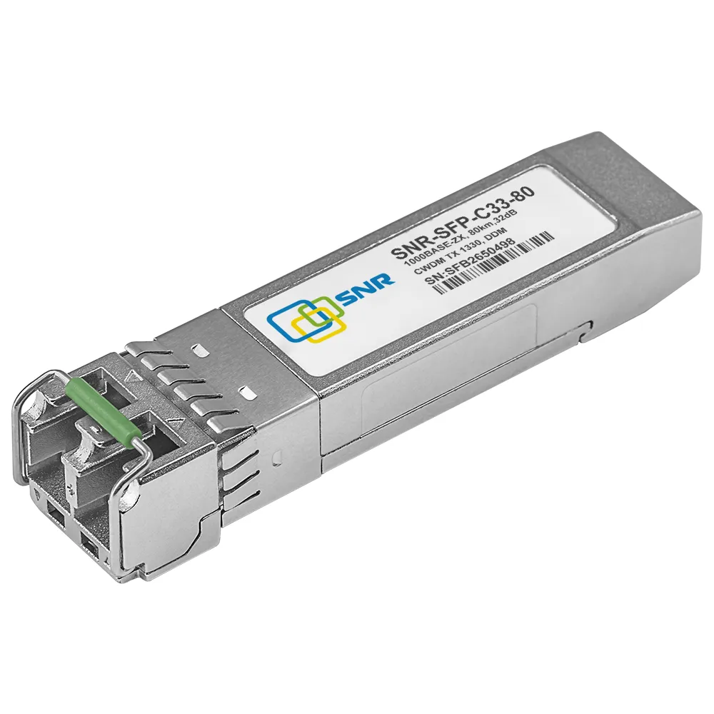 Модуль SFP CWDM оптический, дальность до 80км (32dB), 1330нм (com)