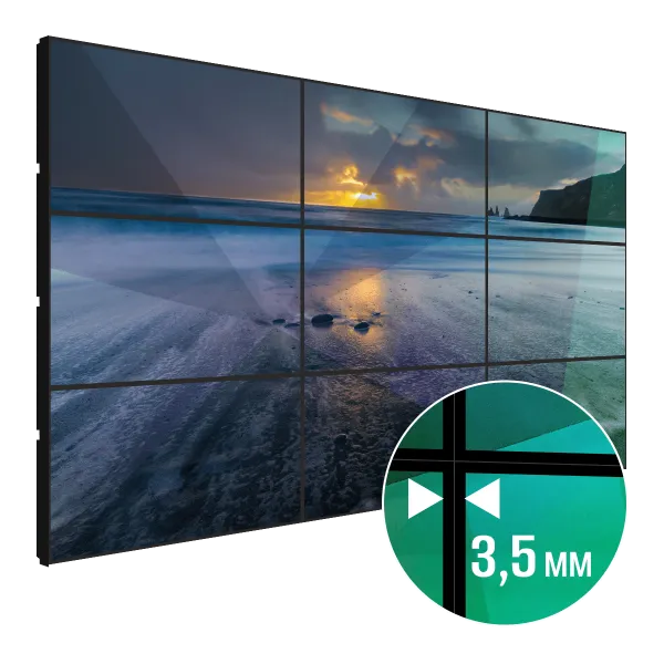 Видеостена LigaSmart 3x3 3,5 мм