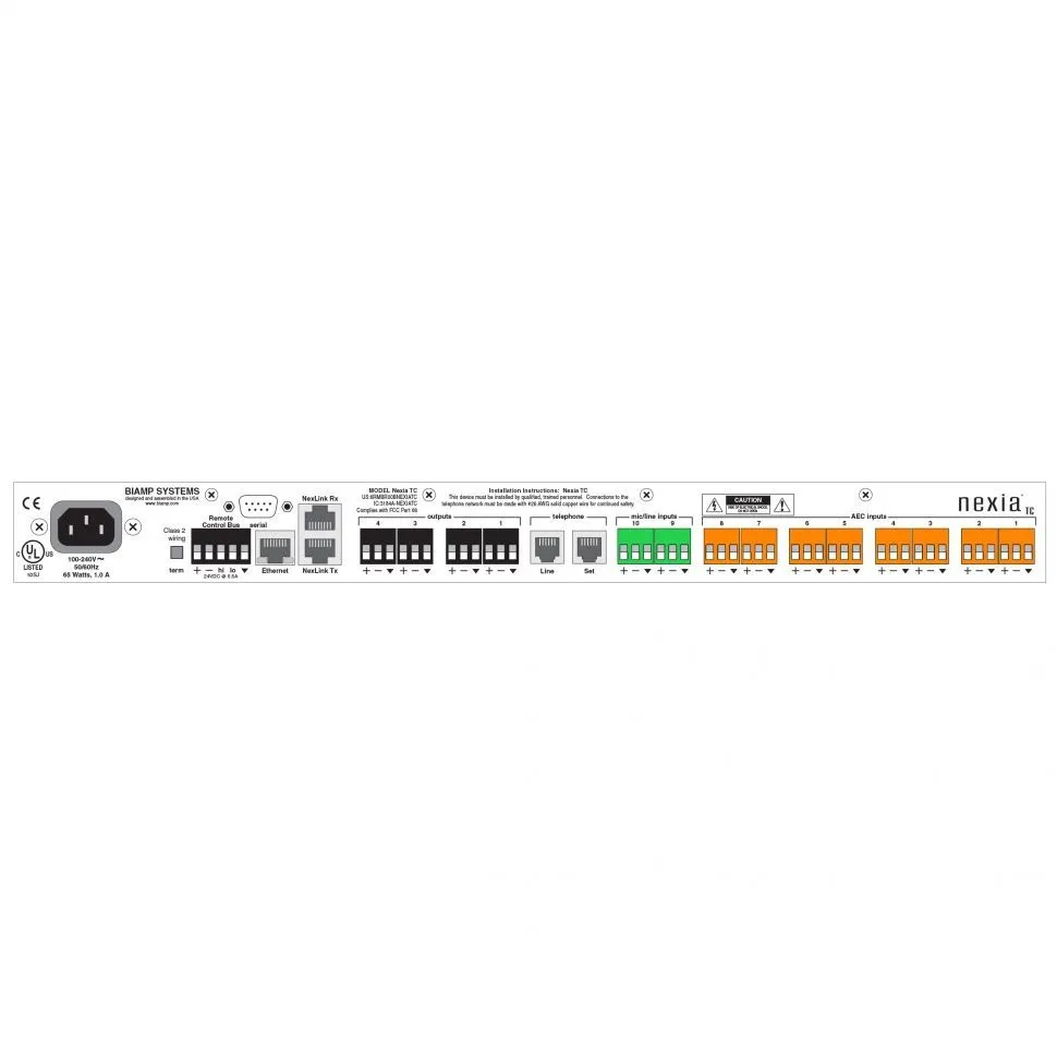 Аудиопроцессор BIAMP NEXIATC