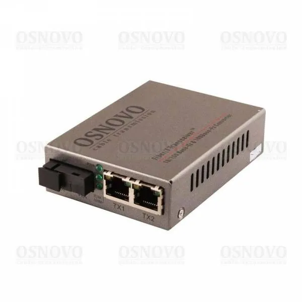 Оптический медиаконвертер OSNOVO OMC-100-21S5a