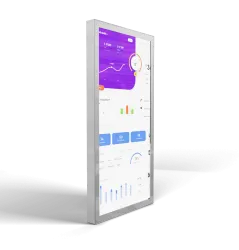 Настенные сенсорные киоски BM NEO GLASS (с фасадным стеклом)