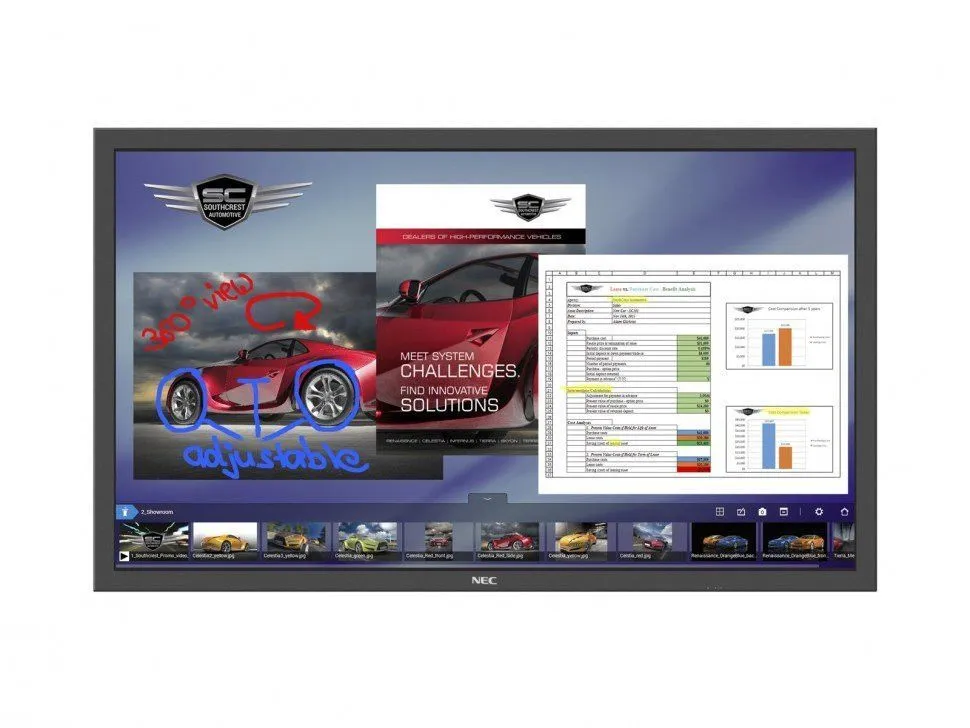 Интерактивная панель NEC MultiSync P404 SST