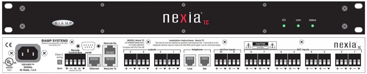 Аудиопроцессор BIAMP NEXIAPM