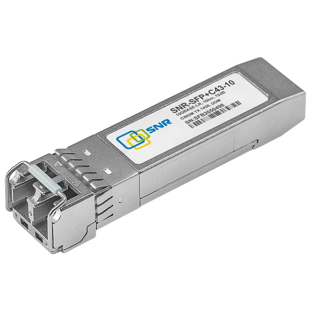 Модуль SFP+ CWDM оптический, дальность до 10км (10dB), 1430нм