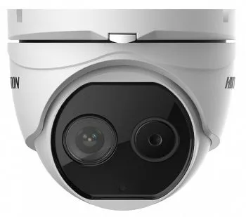 Тепловизионная купольная IP-камера Hikvision DS-2TD1217B-6/PA