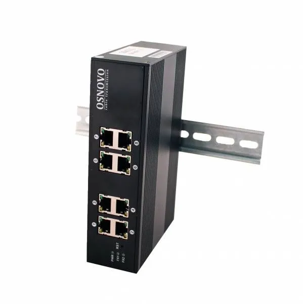 Промышленный коммутатор OSNOVO SW-70800/I, 8 портов