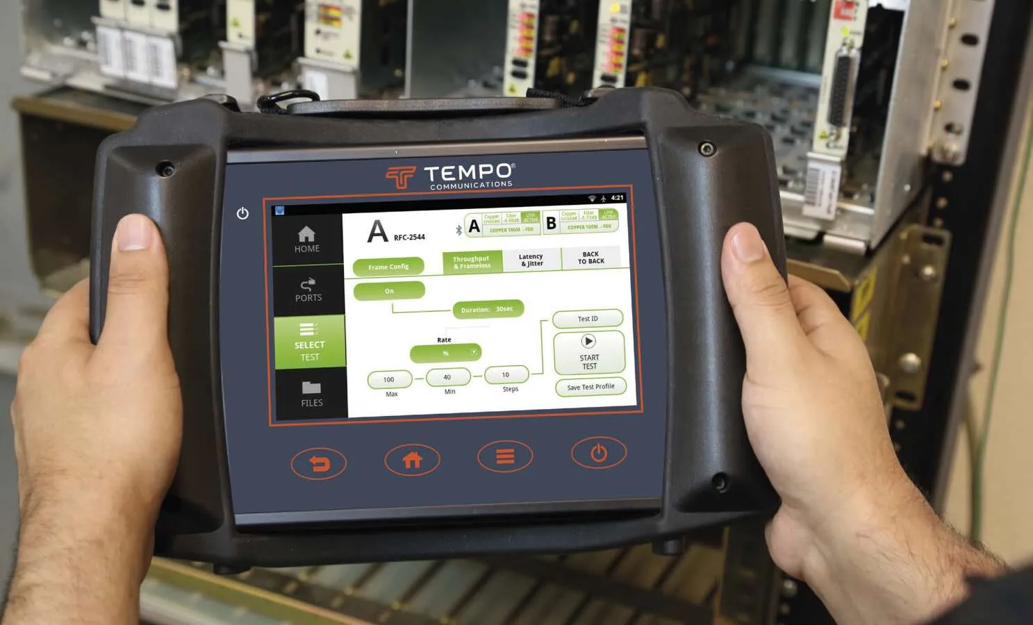 Tempo DS-SS-DDS-TIMS - комплект анализатора DataScout 10G для тестирования потоков