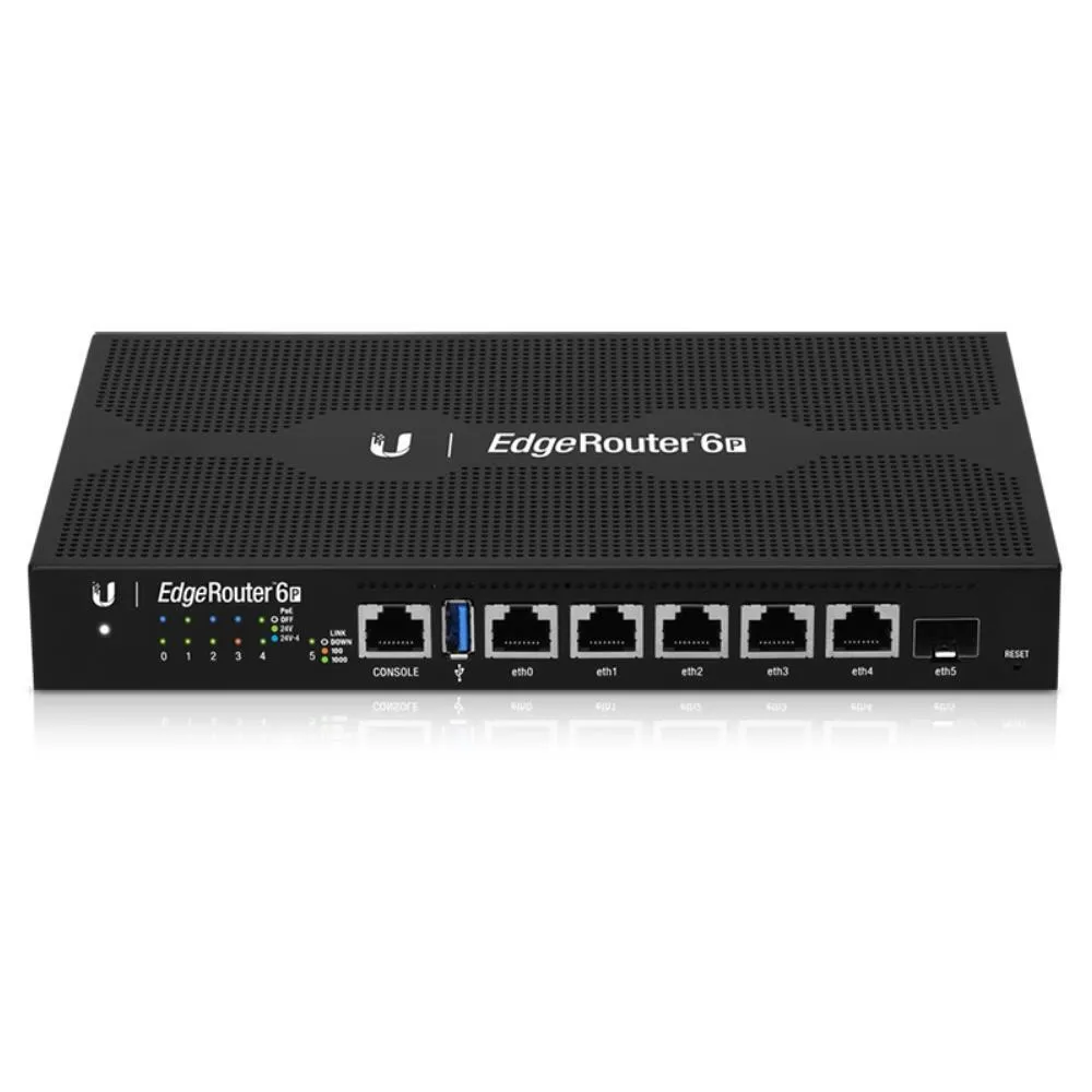 Маршрутизатор Ubiquiti 6-Port PoE EdgeRouter 