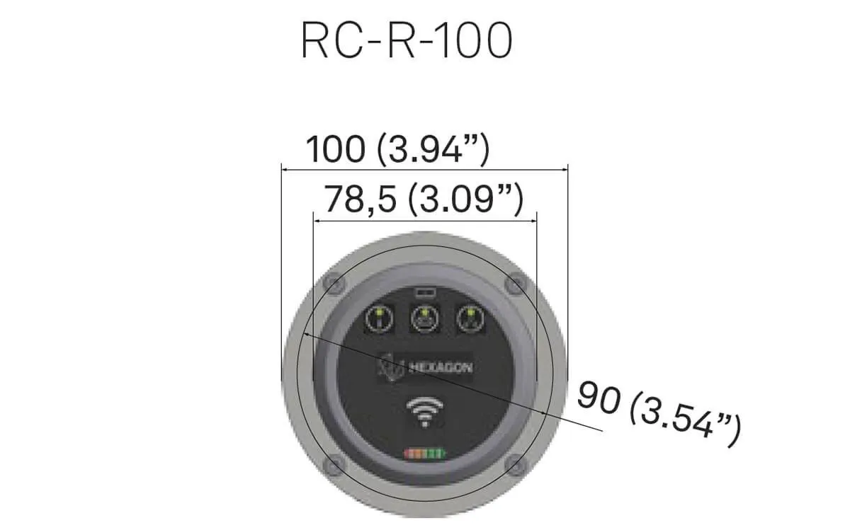 Радиоволновый приемник RC-R-100