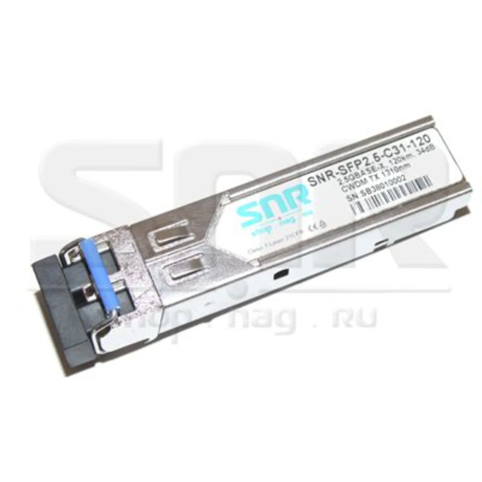 Модуль SFP 2.5G CWDM оптический, дальность до 40км  (18dB), 1590нм