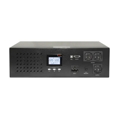 Источник бесперебойного питания Line-Interactive, 2000 VA, Rackmount LCD (чистый синус на выходе)