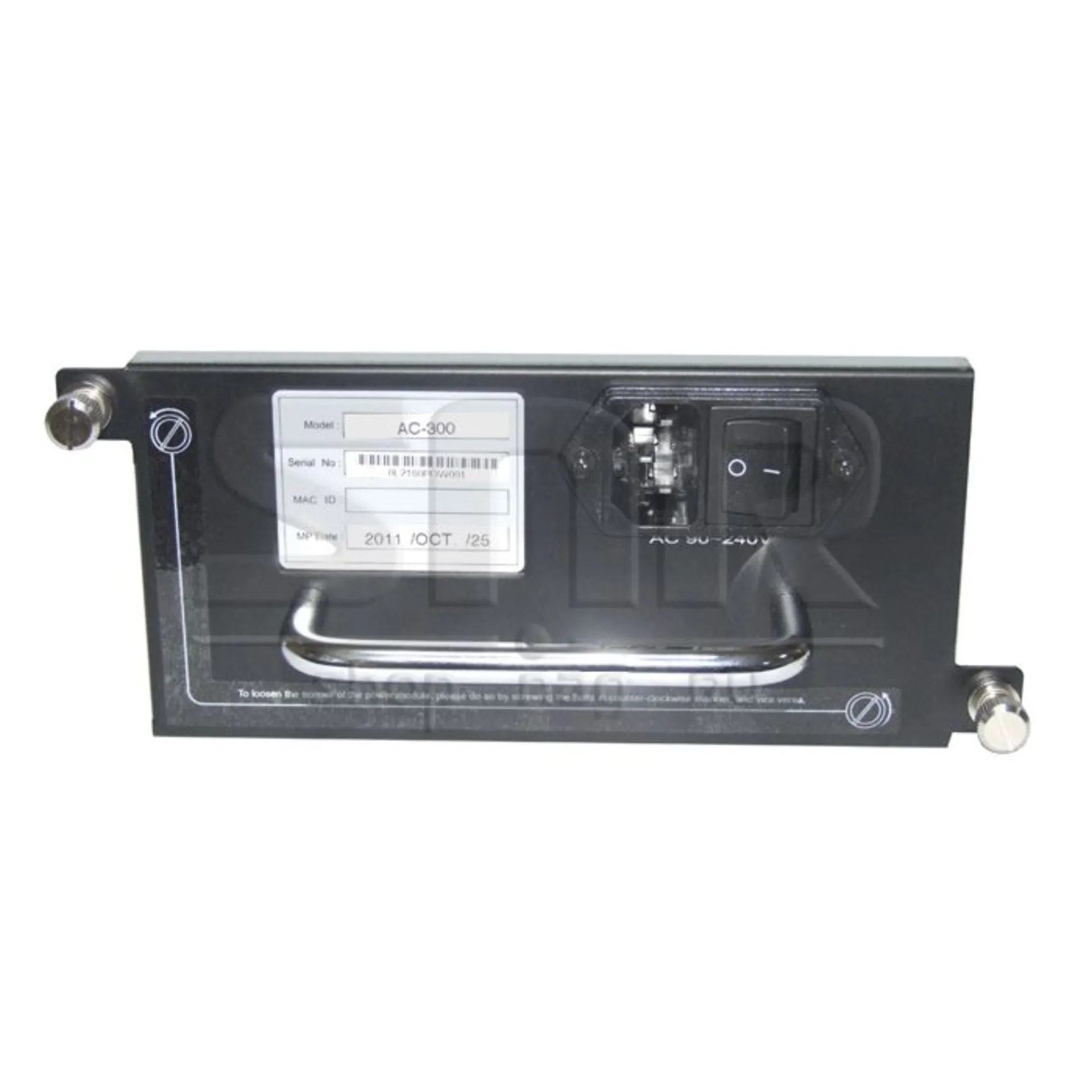 Модульный блок питания переменного тока 90 ~ 240В для медиаконвертерного шасси SNR-CVT-CHASSIS-10G