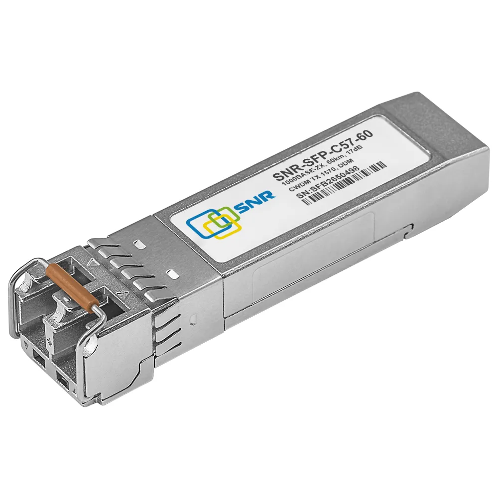 Модуль SFP CWDM оптический, дальность до 60км (17dB), 1570нм