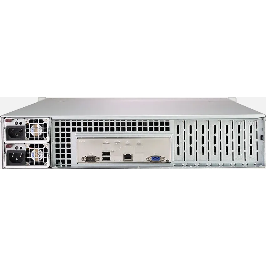 Платформа Supermicro 2U AS-2013S-C0R, До одного процессора AMD Epyc 7002, DDR4,  8x3.5" SAS/SATA HDD, 2x1GBase-T