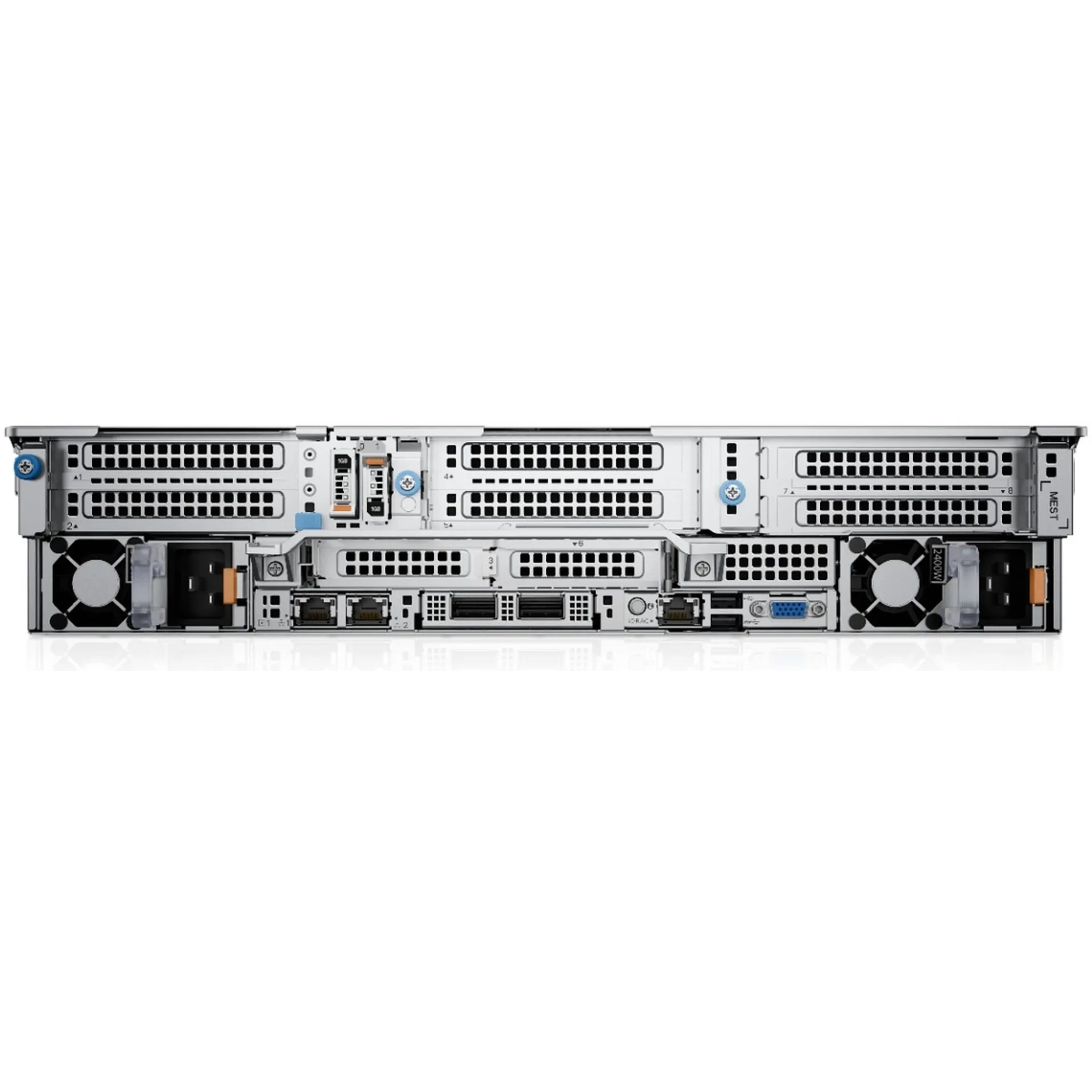 Сервер DELL PowerEdge R7625, 2 x AMD EPYC 9654, 6144GB RAM, 2x1920GB SATA SSD, 1x960GB SATA SSD, PERC H755, 2x10/25G SFP+ B57414, Idrac9 Ent, Rail Kit