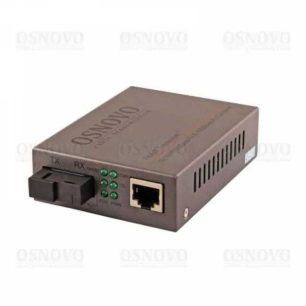 Оптический медиаконвертер OSNOVO OMC-1000-11S5a