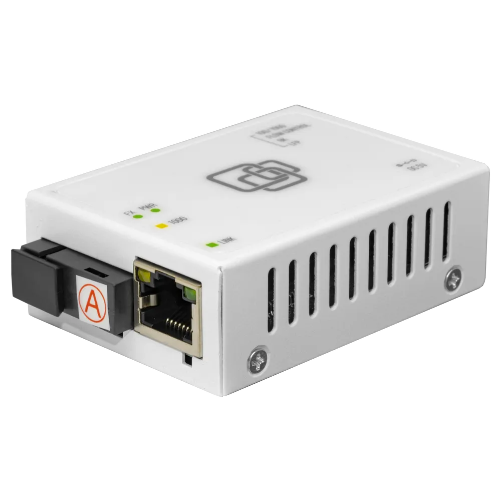 Медиаконвертер  10/100/1000-Base-T / 100/1000Base-FX, Tx/Rx: 1310/1550нм