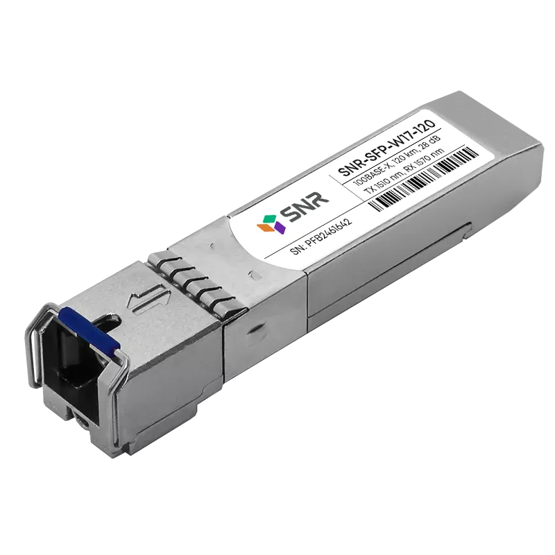 Оптический модуль SFP WDM, дальность до 120км (28dB), 1510нм